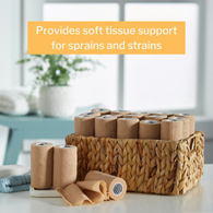 McKesson 16-3404 Medi-Pak Latex Performance Cohesive Bandage-18/Case