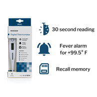 McKesson 16-413BGM Digital Thermometer (BX/12)