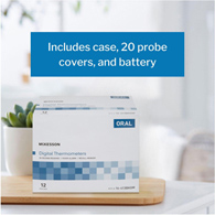 McKesson 16-413BKGM Digital Oral Thermometer (BX/12)