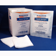 McKesson 16-4232 Sterile Gauze Sponge, 3 x 3 in (BX/40)