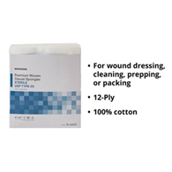 McKesson 16-42412 Medi-Pak Sterile Performance Plus Gauze Sponge-50/BX