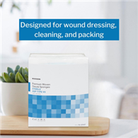 McKesson 16-42442-McKesson Sterile USP Type VII Gauze Sponge, 4 x 4 Inch, Sponges & Pads (CS)