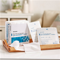 McKesson 16-42444 Medi-Pak Sterile Non-Woven Sponges-1200/Case
