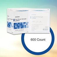 McKesson 16-4246 Medi-Pak Sterile Non-Woven Sponges-50/Box