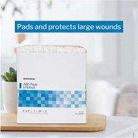 McKesson 16-4250 Medi-Pak Performance Plus ABD Combine Pad-400/Case
