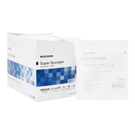 McKesson 16-4265-McKesson Sterile Fluff Dressing, 6 x 6-3/4 Inch, Gauze Dressings (BX)