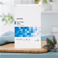 McKesson 16-4282 Medi-Pak Large Eye Pad-600/Case