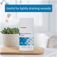 McKesson 16-4290-McKesson Non-Adherent Dressing, 3 x 8 inch, Non-Adherent Dressings (BX)
