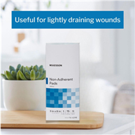 McKesson 16-4290-McKesson Non-Adherent Dressing, 3 x 8 inch, Non-Adherent Dressings (CS)