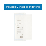 McKesson 16-4290-McKesson Non-Adherent Dressing, 3 x 8 inch, Non-Adherent Dressings (CS)