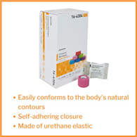 McKesson 16-4304 Self-Adherent Closure Cohesive Bandage, 1-1/2 in x 5 yd (CS/48)