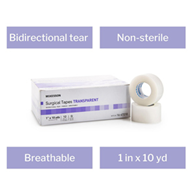 McKesson 16-47210 Medi-Pak Performance Plus Transparent Tape-144/Case