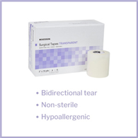 McKesson 16-47220 Medi-Pak Performance Plus Transparent Tape-72/Case