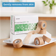 McKesson 16-47310T-McKesson Paper Medical Tape, 1 Inch x 10 Yard, Tan, Tapes & Fasteners (BX)