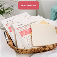 McKesson 16-4738-McKesson Nonadhesive without Border Foam Dressing, 6 x 6 Inch, Foams (CS)