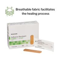 McKesson 16-4811 Medi-Pak Performance Fabric Adhesive Bandages-2400/CS