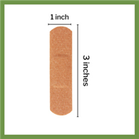 McKesson 16-4811 Medi-Pak Performance Fabric Adhesive Bandages-2400/CS