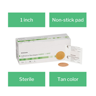 McKesson 16-4812 Medi-Pak Performance Fabric Adhesive Bandages-2400/CS