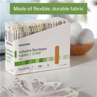 McKesson 16-4813 Medi-Pak Performance Fabric Adhesive Bandages-2400/CS