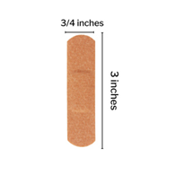 McKesson 16-4813 Medi-Pak Performance Fabric Adhesive Bandages-2400/CS