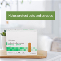 McKesson 16-4813 Medi-Pak Performance Fabric Adhesive Bandages-2400/CS