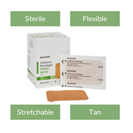 McKesson 16-4816 Medi-Pak Performance Fabric Adhesive Bandages-1200/CS