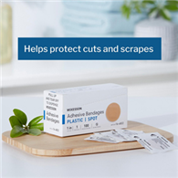 McKesson 16-4822 Medi-Pak Performance Sheer Adhesive Bandages-2400/CS