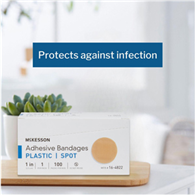 McKesson 16-4822 Medi-Pak Performance Sheer Adhesive Bandages-2400/CS