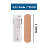 McKesson 16-4823 Medi-Pak Performance Sheer Adhesive Bandages-2400/CS
