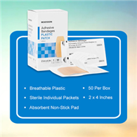 McKesson 16-4825 Medi-Pak Performance Sheer Adhesive Bandages-1200/CS