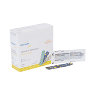 McKesson Kids 1110980 Adhesive Strip Bandage, Kid Design - Assorted Prints (CS/2400)