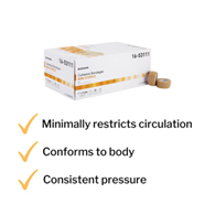 McKesson 16-53111 Self-Adherent Closure Cohesive Bandage, 1 in x 5 ydBandage (CS/30)