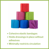 McKesson 16-53222 Self-Adherent Closure Cohesive Bandage, 2 in x 5 ydBandage (CS/36)