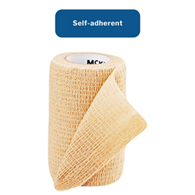 McKesson 16-53333 Self-Adherent Closure Cohesive Bandage, 3 in x 5 yd (CS/24)