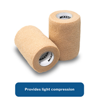 McKesson 16-53333 Self-Adherent Closure Cohesive Bandage, 3 in x 5 yd (CS/24)