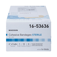 McKesson 16-53636 Self-Adherent Closure Cohesive Bandage, 6 in x 5 ydBandage (CS/12)