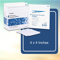 McKesson 16-602317 Medi-Pak Sterile Universal Sponges-1200/Case