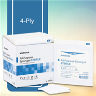 McKesson 16-602318 Sterile Nonwoven Sponge, 2 x 2 in (CS/1500)