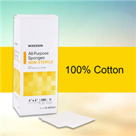 McKesson 16-607613 Nonwoven Sponge, 2 x 2 in (CS/40)