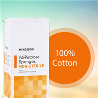 McKesson 16-607623 Medi-Pak Non-Sterile Universal Sponges-4000/Case