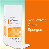 McKesson 16-607623 Medi-Pak Non-Sterile Universal Sponges-200/Pack