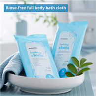 McKesson 16-7900-McKesson Scented Rinse-Free Bath Wipe, Soft Pack, Personal Wipes (CS)