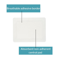 McKesson 16-89068 Island Adhesive Dressing-25/Box