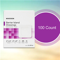 McKesson 16-89144 Composite Island Dressing-100/Case