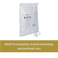 McKesson 16-9152 Non-Sterile Cotton Balls, Large (BG/1000)