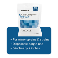 McKesson 16-9702 Instant Cold Pack, 5 x 7 in (CS/24)