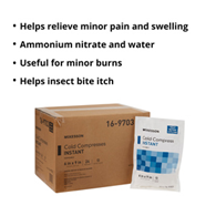 McKesson 16-9703 Instant Cold Pack, 6 x 9 in (CS/24)