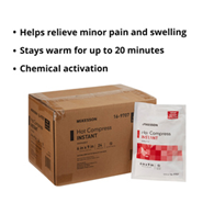 McKesson 16-9707 Medi-Pak Instant Hot Pack-24/Case