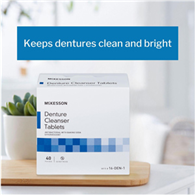 McKesson 16-DEN-1-McKesson Denture Cleaner, Dentures (CS) - McKesson Denture Cleaner
