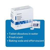 McKesson 16-DEN-1-McKesson Denture Cleaner, Dentures (CS) - McKesson Denture Cleaner